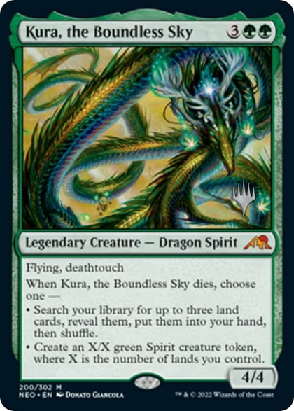 Kura, the Boundless Sky, Promo Pack: Kamigawa: Neon Dynasty 200