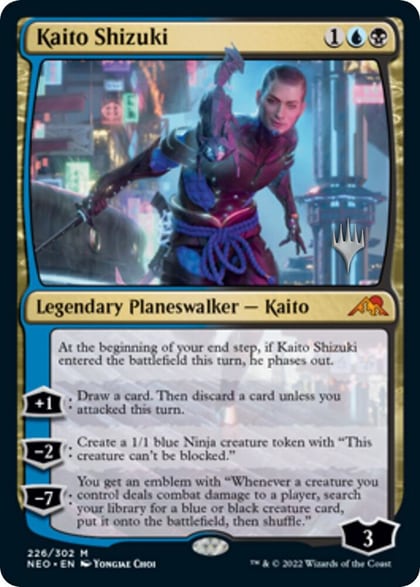 Kaito Shizuki, Promo Pack: Kamigawa: Neon Dynasty 226
