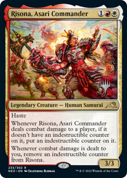 Risona, Asari Commander, Promo Pack: Kamigawa: Neon Dynasty 233