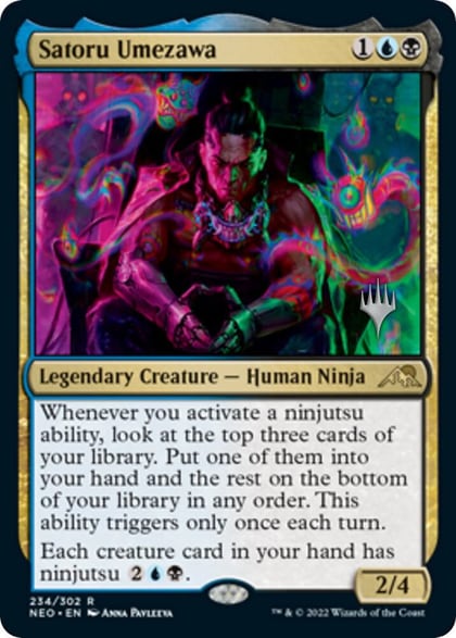 Satoru Umezawa, Promo Pack: Kamigawa: Neon Dynasty 234