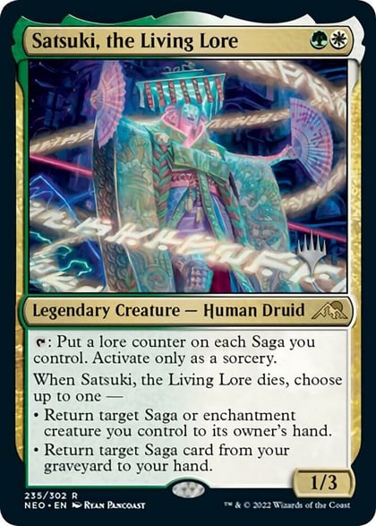 Satsuki, the Living Lore, Promo Pack: Kamigawa: Neon Dynasty 235