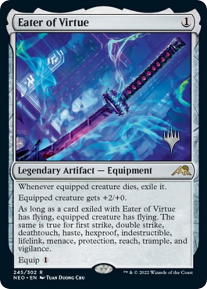 Eater of Virtue, Promo Pack: Kamigawa: Neon Dynasty 245