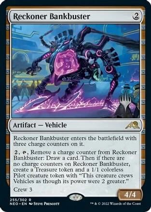 Reckoner Bankbuster, Promo Pack: Kamigawa: Neon Dynasty 255