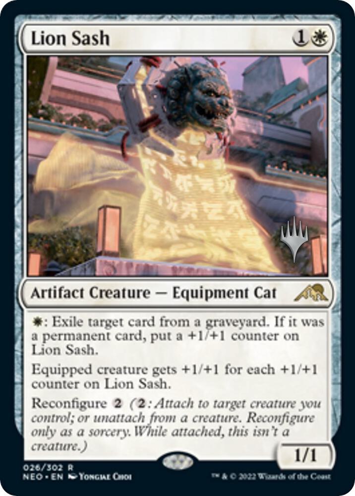 Lion Sash, Promo Pack: Kamigawa: Neon Dynasty 26
