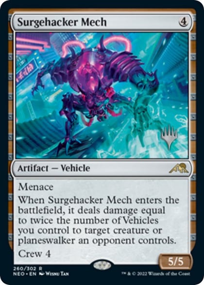 Surgehacker Mech, Promo Pack: Kamigawa: Neon Dynasty 260