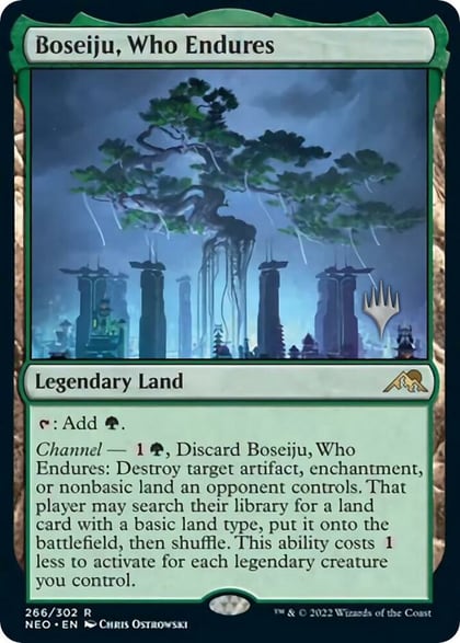 Boseiju, Who Endures, Promo Pack: Kamigawa: Neon Dynasty 266