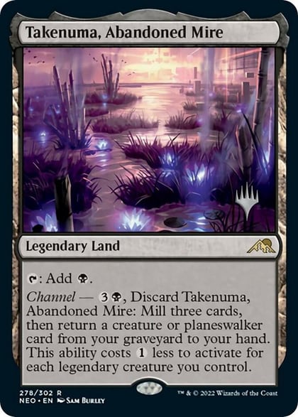 Takenuma, Abandoned Mire, Promo Pack: Kamigawa: Neon Dynasty 278