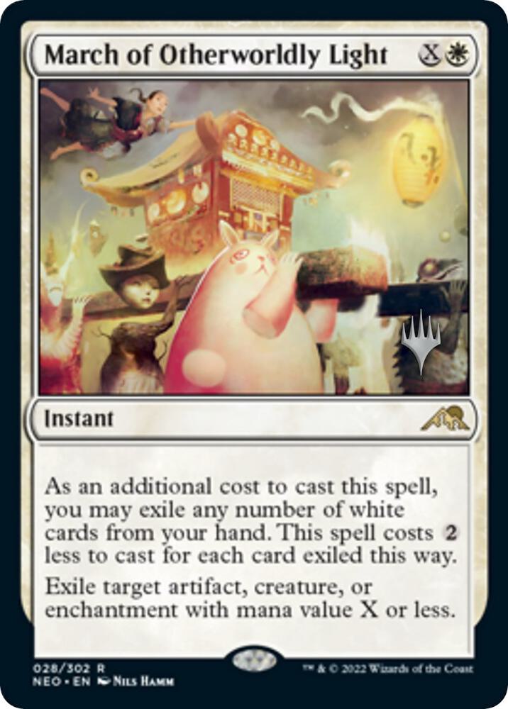 March of Otherworldly Light, Promo Pack: Kamigawa: Neon Dynasty 28