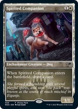 Spirited Companion, Promo Pack: Kamigawa: Neon Dynasty 508
