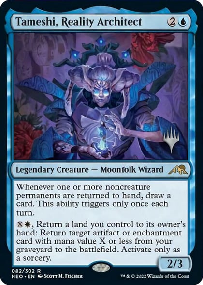 Tameshi, Reality Architect, Promo Pack: Kamigawa: Neon Dynasty 82