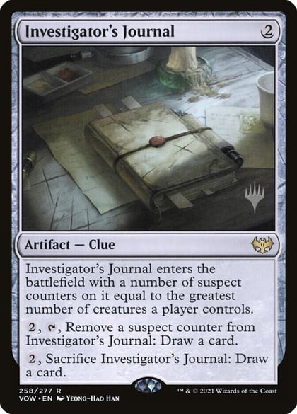Investigator's Journal, Promo Pack: Kamigawa: Neon Dynasty #263354