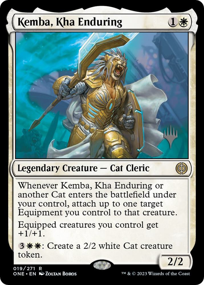 Kemba, Kha Enduring, Promo Pack: Phyrexia: All Will Be One 19