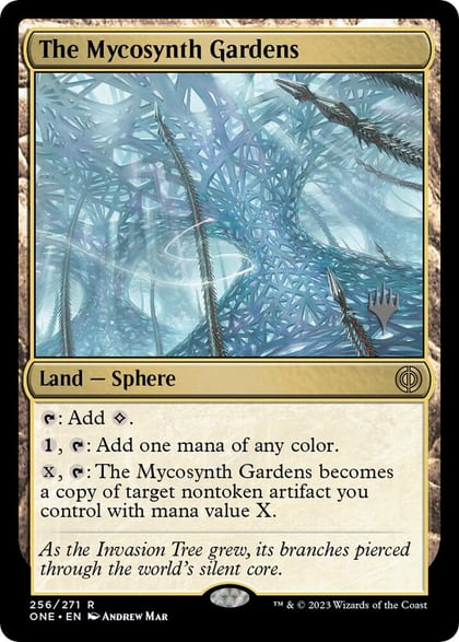 The Mycosynth Gardens, Promo Pack: Phyrexia: All Will Be One 256