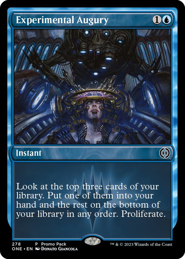 Experimental Augury, Promo Pack: Phyrexia: All Will Be One 278
