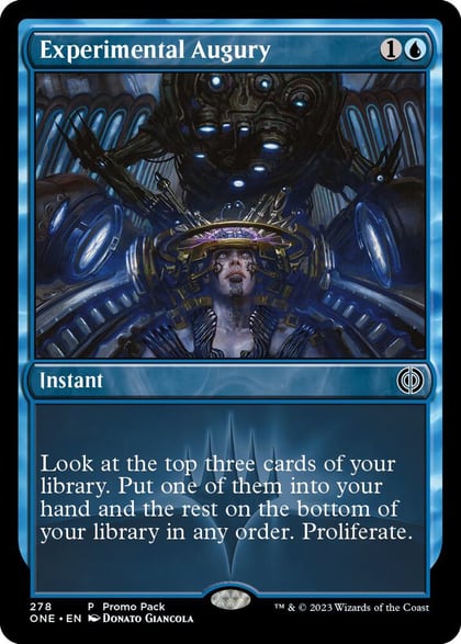 Experimental Augury, Promo Pack: Phyrexia: All Will Be One 278