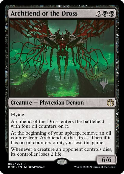 Archfiend of the Dross, Promo Pack: Phyrexia: All Will Be One 82