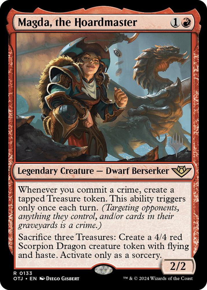 Magda, the Hoardmaster, Promo Pack: Outlaws of Thunder Junction 133