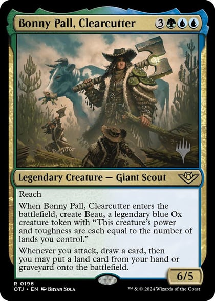 Bonny Pall, Clearcutter, Promo Pack: Outlaws of Thunder Junction 196