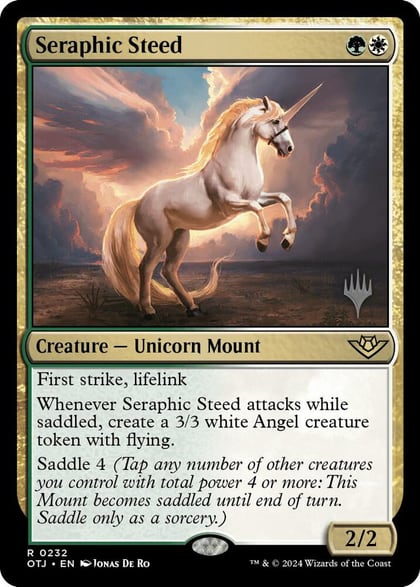 Seraphic Steed, Promo Pack: Outlaws of Thunder Junction 232