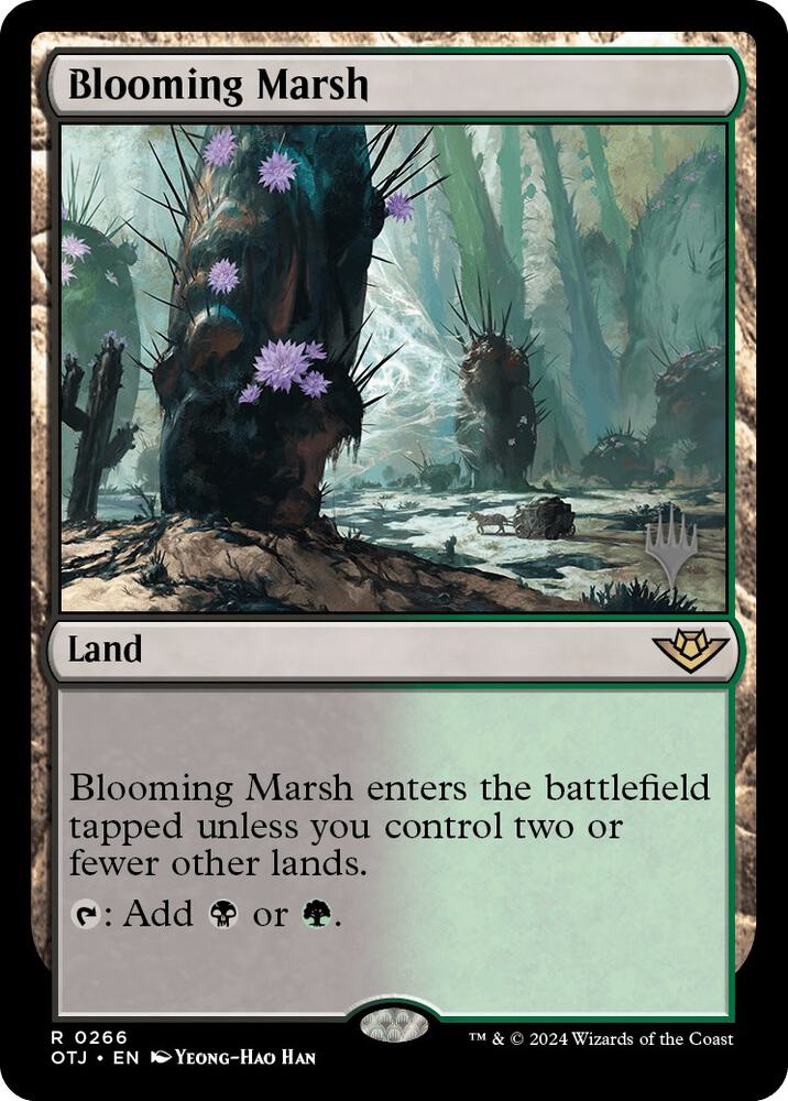Blooming Marsh, Promo Pack: Outlaws of Thunder Junction 266