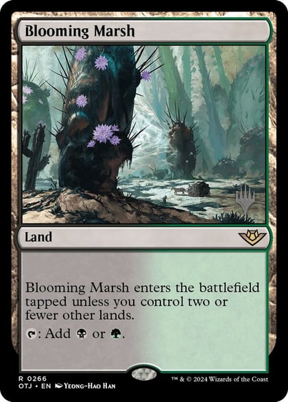 Blooming Marsh, Promo Pack: Outlaws of Thunder Junction 266