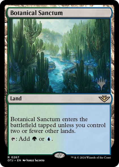 Botanical Sanctum, Promo Pack: Outlaws of Thunder Junction 267