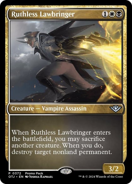 Ruthless Lawbringer, Promo Pack: Outlaws of Thunder Junction 372