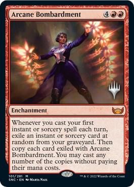 Arcane Bombardment, Promo Pack: Streets of New Capenna 101