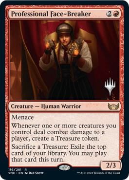 Professional Face-Breaker, Promo Pack: Streets of New Capenna 116