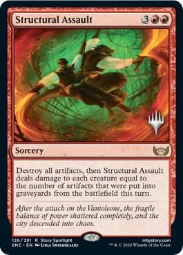 Structural Assault, Promo Pack: Streets of New Capenna 126