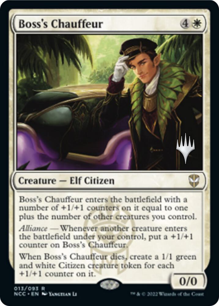 Boss's Chauffeur, Promo Pack: Streets of New Capenna 13