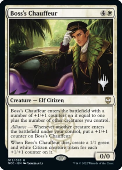 Boss's Chauffeur, Promo Pack: Streets of New Capenna 13