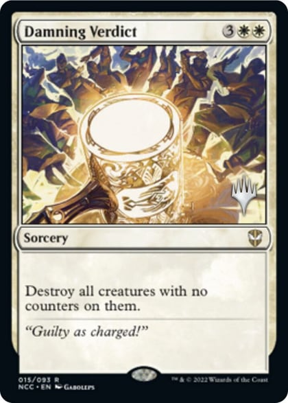 Damning Verdict, Promo Pack: Streets of New Capenna 15