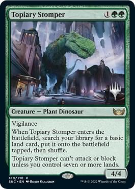 Topiary Stomper, Promo Pack: Streets of New Capenna 160
