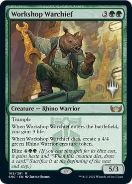 Workshop Warchief, Promo Pack: Streets of New Capenna 165