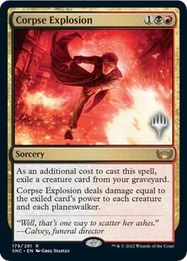 Corpse Explosion, Promo Pack: Streets of New Capenna 179