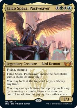 Falco Spara, Pactweaver, Promo Pack: Streets of New Capenna 186