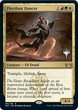 Fleetfoot Dancer, Promo Pack: Streets of New Capenna 188