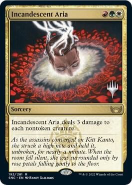 Incandescent Aria, Promo Pack: Streets of New Capenna 192