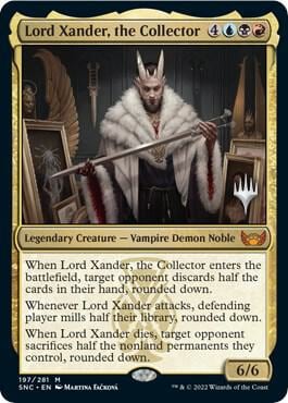 Lord Xander, the Collector, Promo Pack: Streets of New Capenna 197