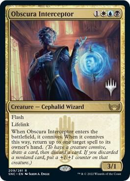 Obscura Interceptor, Promo Pack: Streets of New Capenna 209
