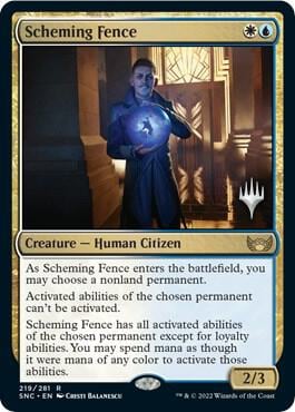 Scheming Fence, Promo Pack: Streets of New Capenna 219