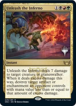 Unleash the Inferno, Promo Pack: Streets of New Capenna 229
