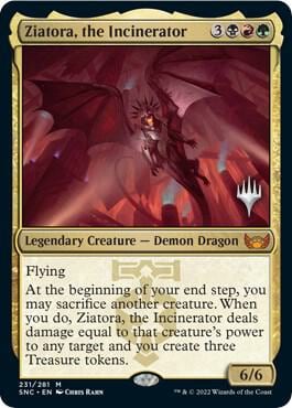 Ziatora, the Incinerator, Promo Pack: Streets of New Capenna 231