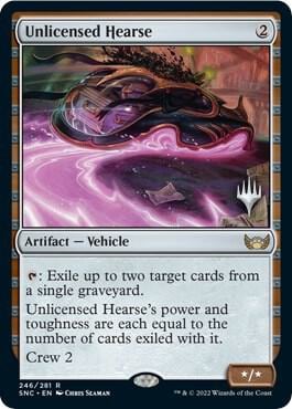 Unlicensed Hearse, Promo Pack: Streets of New Capenna 246