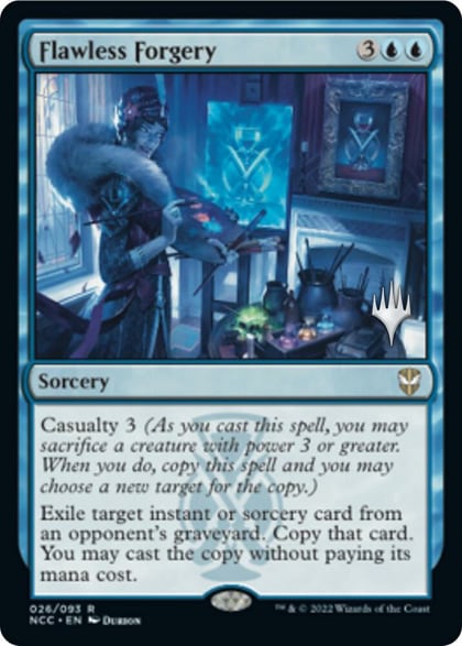 Flawless Forgery, Promo Pack: Streets of New Capenna 26