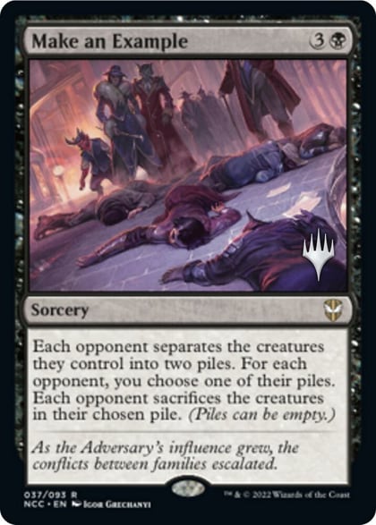 Make an Example, Promo Pack: Streets of New Capenna 37