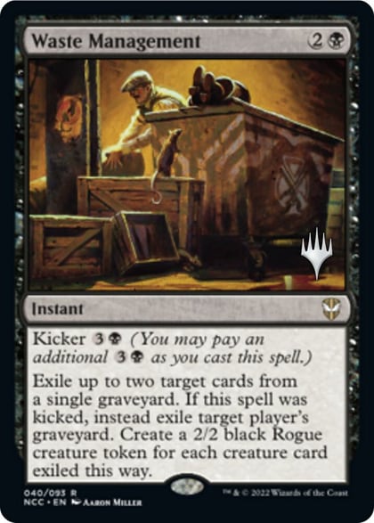 Waste Management, Promo Pack: Streets of New Capenna 40