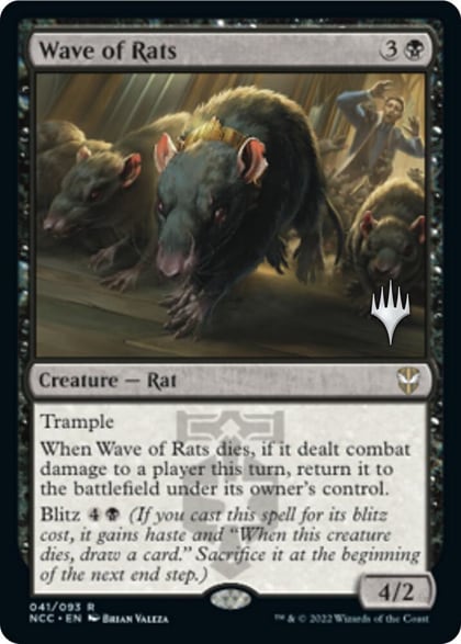 Wave of Rats, Promo Pack: Streets of New Capenna 41
