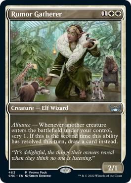 Rumor Gatherer, Promo Pack: Streets of New Capenna 463